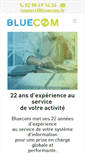 Mobile Screenshot of bluecom.fr
