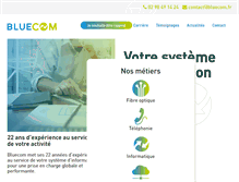 Tablet Screenshot of bluecom.fr