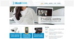 Desktop Screenshot of bluecom.cz
