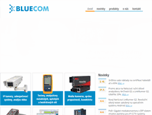 Tablet Screenshot of bluecom.cz