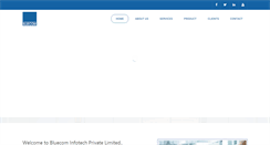 Desktop Screenshot of bluecom.co.in