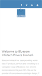 Mobile Screenshot of bluecom.co.in